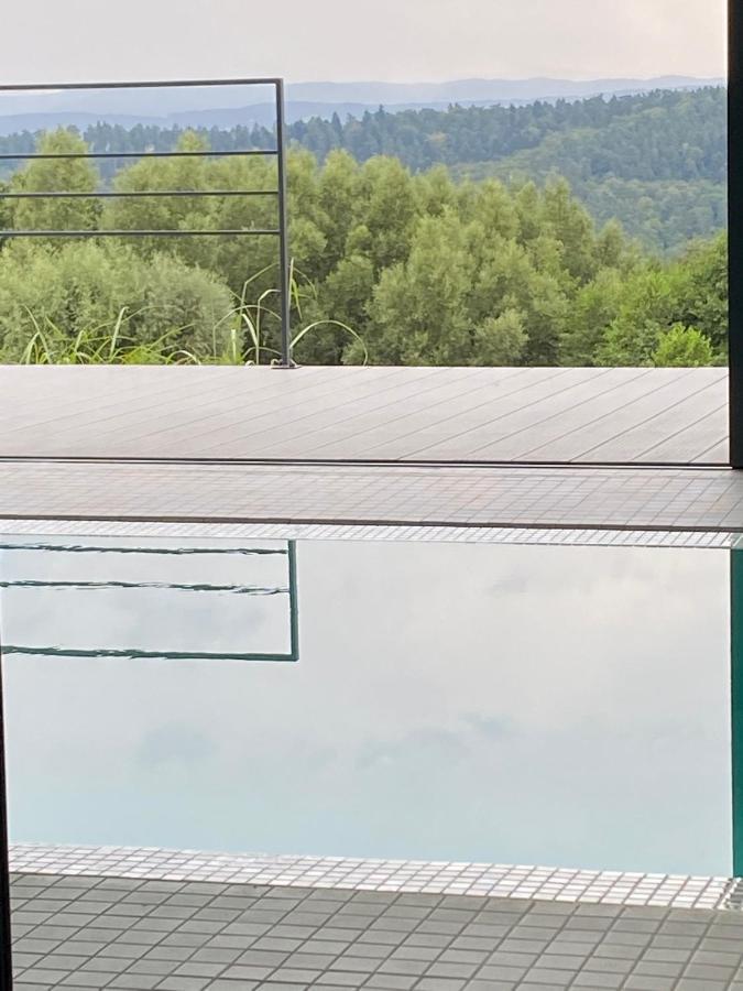 Villa Relax With Swimming Pool And Mountain View Bukow Eksteriør bilde