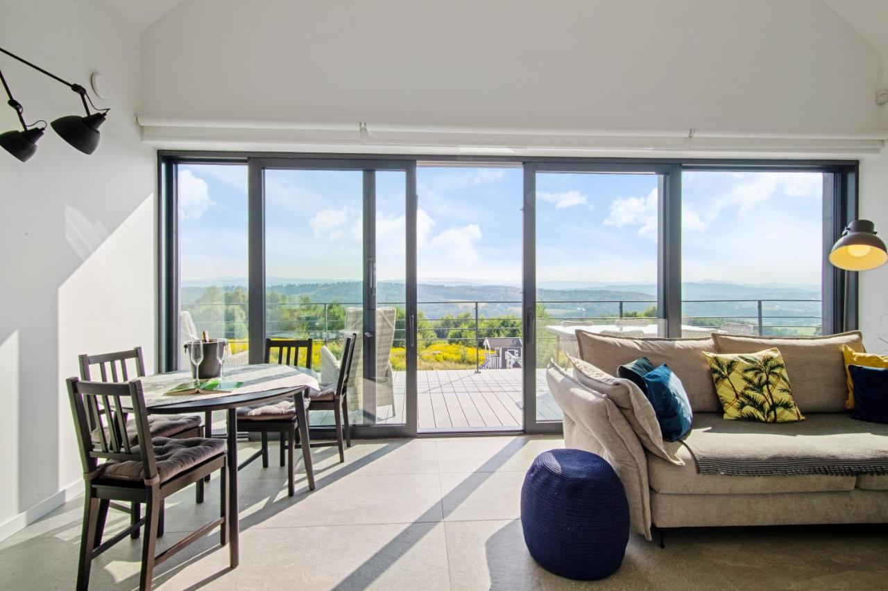 Villa Relax With Swimming Pool And Mountain View Bukow Eksteriør bilde
